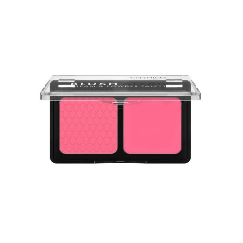Catrice Blush Affair Cream & Powder Palette Highly Pigmented 020 Pleasing Pink